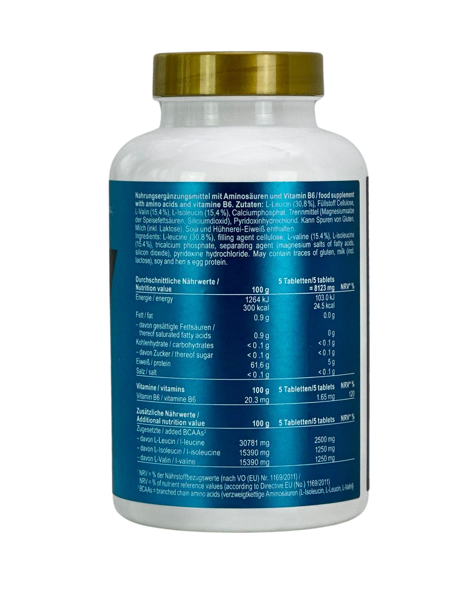 BCAA + B6 Tabs - 5.000mg