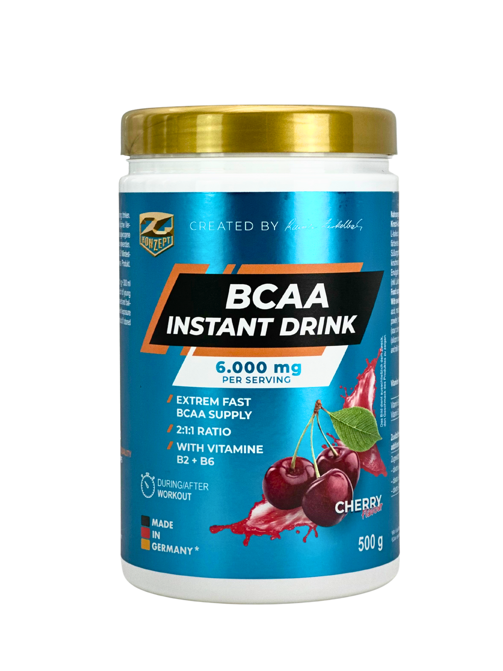 BCAA Instant Drink Powder - Cherry 500g