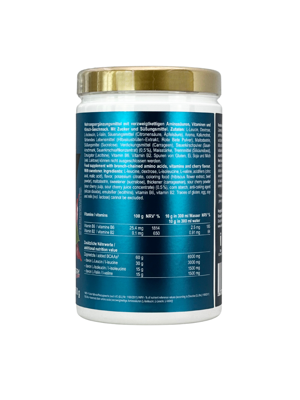 BCAA Instant Drink Powder - Cherry 500g