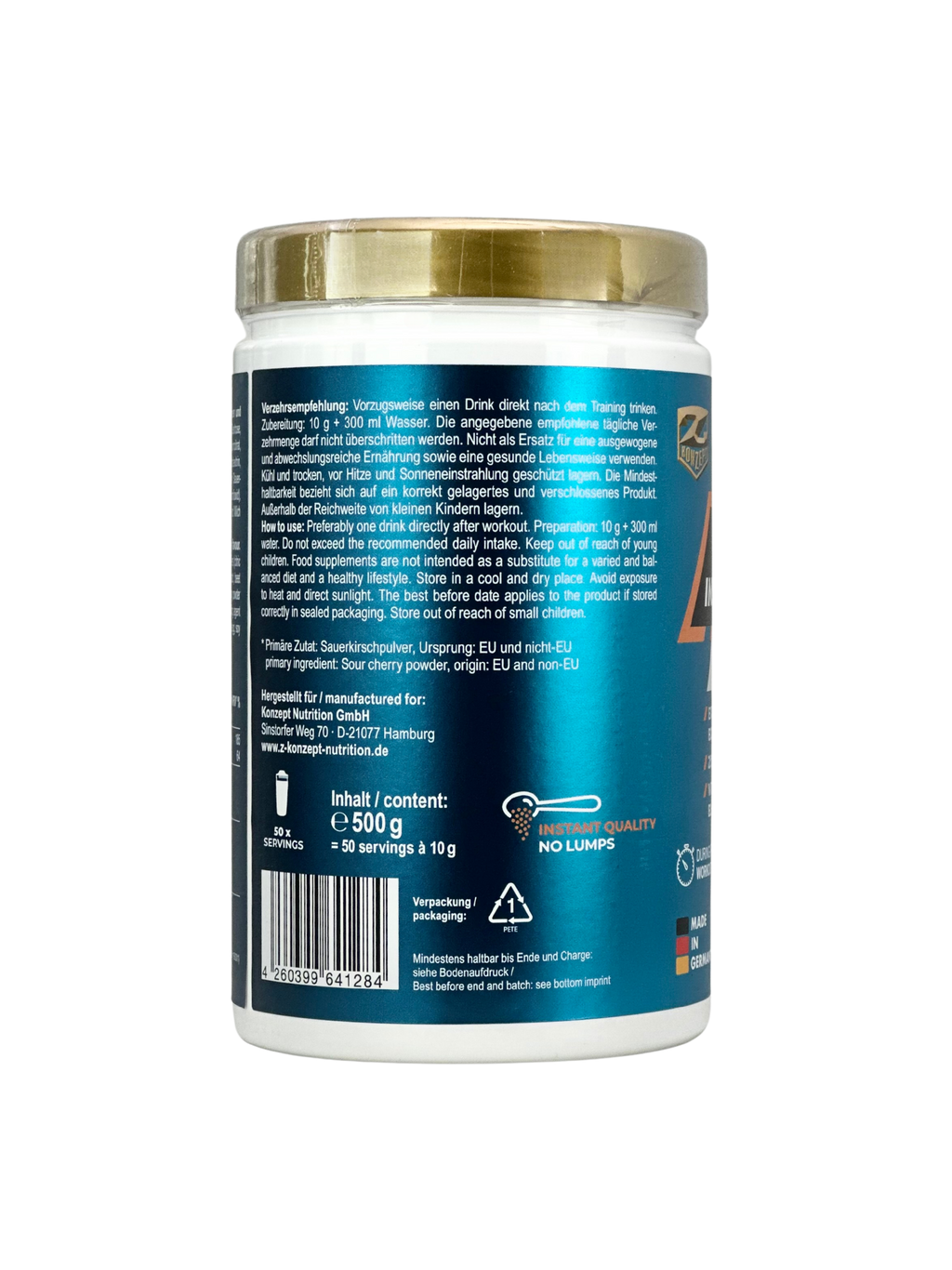 BCAA Instant Drink Powder - Cherry 500g