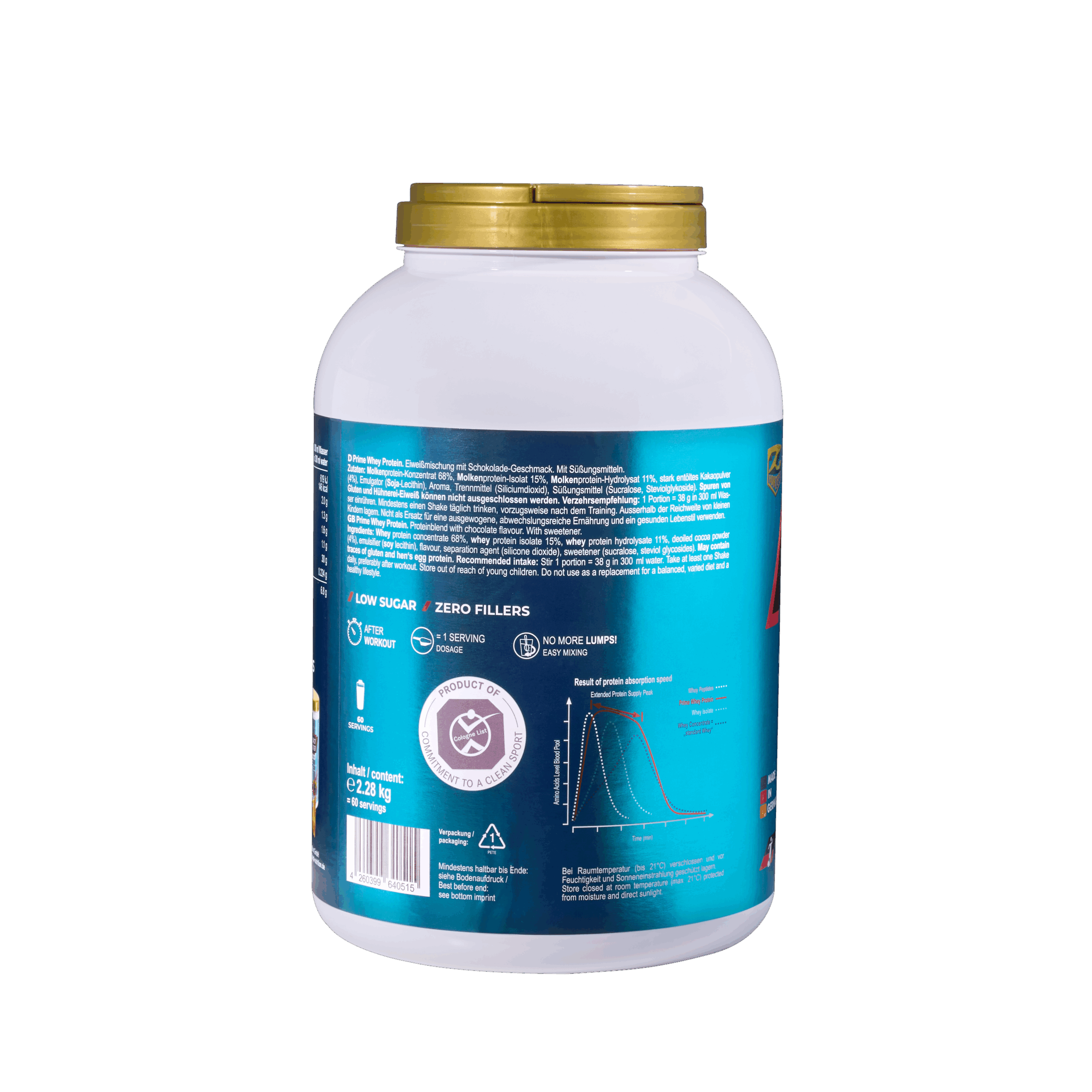Prime Whey Protein - Vanilla 2.28kg
