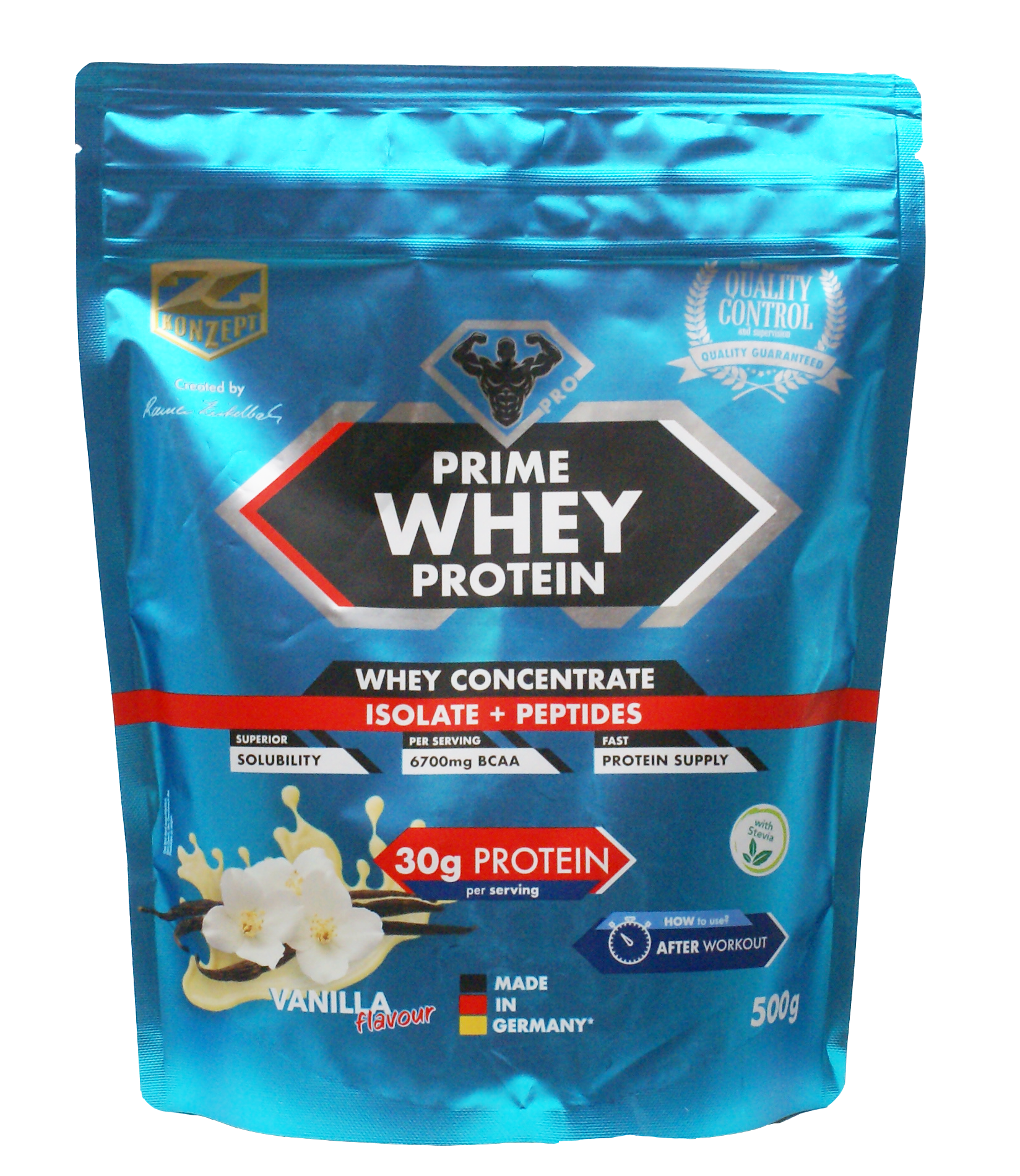 Prime Whey Protein - Vanilla 0.5kg