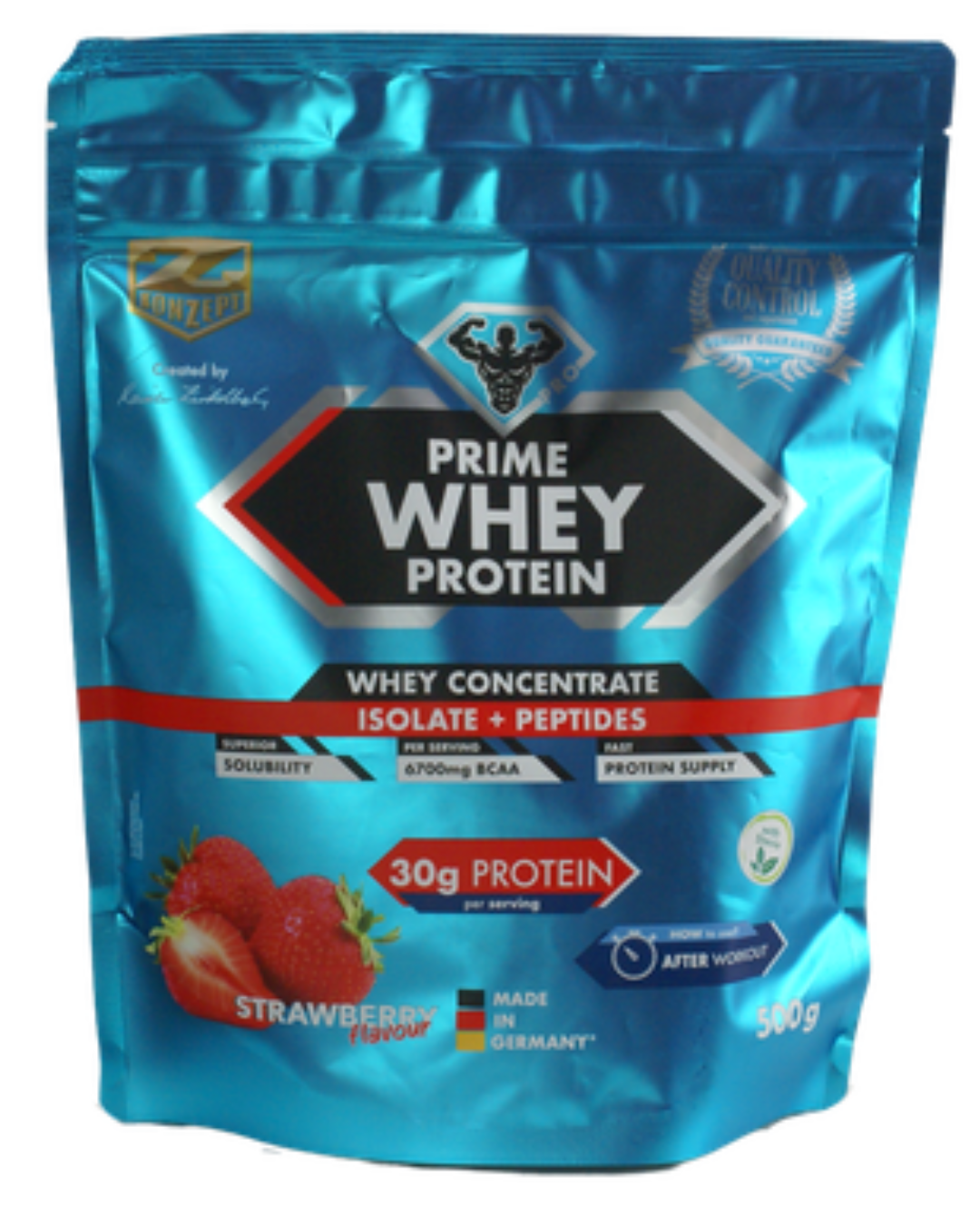 Prime Whey Protein - Strawberry 0.5kg